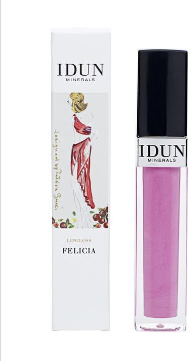 Produktbild IDUN Minerals Lipgloss Felicia rosa (004)