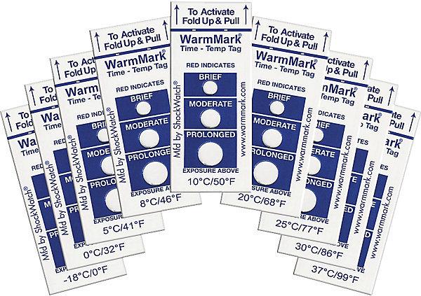 Actual product image kaiserkraft WarmMark® indicator (10 x)