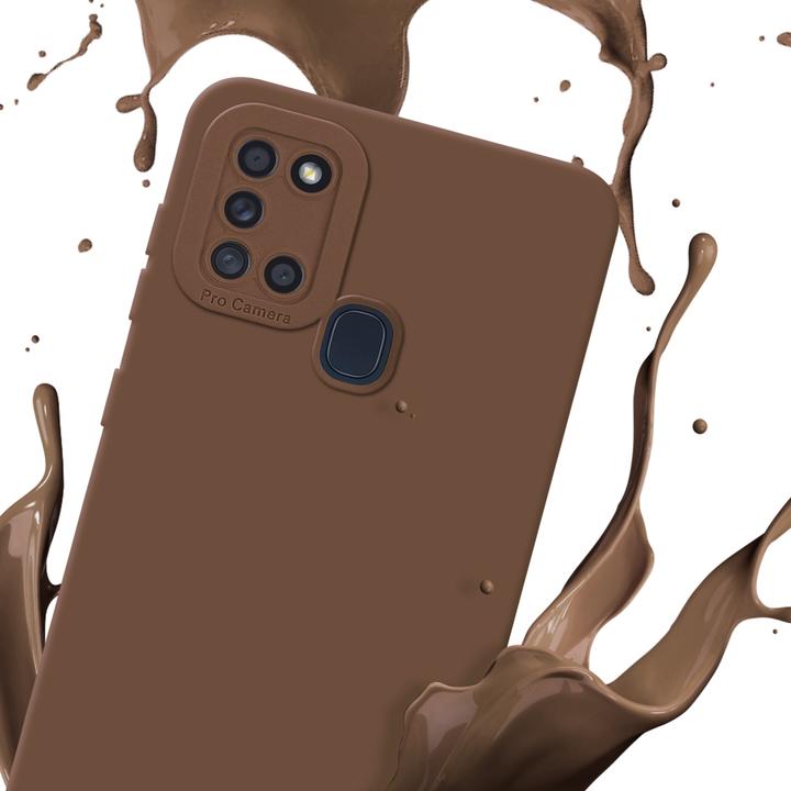 Immagine prodotto Cadorabo Custodia per Samsung Galaxy A21s in TPU stile Fluid LM162 (Samsung Galaxy A21s)