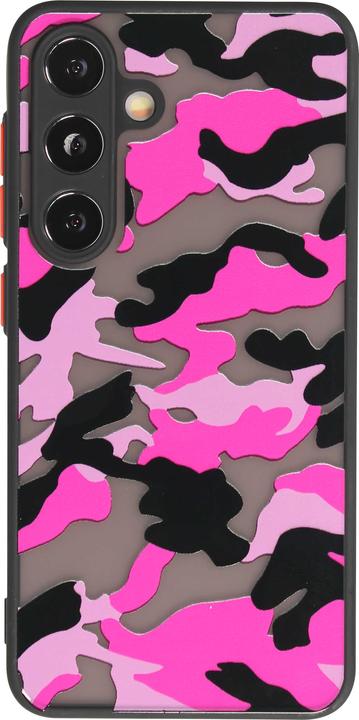 Produktbild PhoneLook Hülle Semi Transparent blurry Design Camouglage t (Samsung Galaxy S24)