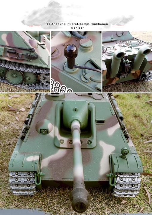 Image du produit Es-toys Heng Long RC Panzer Jagdpanther Pro 1:16 (RTR Prêt à fonctionner)