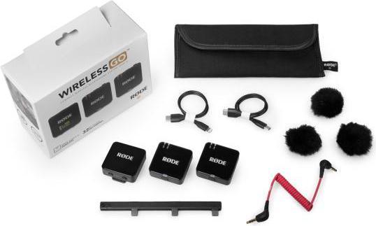 Produktbild RØDE Mikrofon-Funksystem Wireless GO Gen 3 Interview Set 1 BK