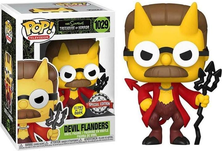 Produktbild Funko Pop! The Simpson : Devil Flanders (GITD) (1029) Excl.