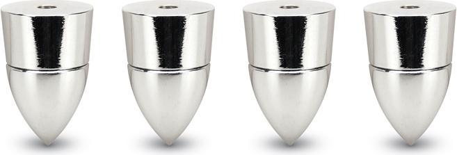 Image du produit Dynavox SubWatt Appareils et pieds d'enceintes Lot de 4 Chrome (Film de protection pour écran)