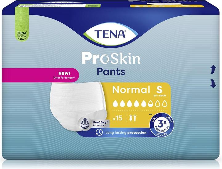 Actual product image Tena Pants Normal S 65-85cm 15 (15 x, S)
