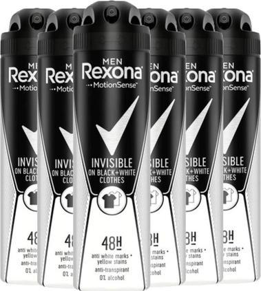 Produktbild Rexona Invisible Black& White (Spray, 150 ml)