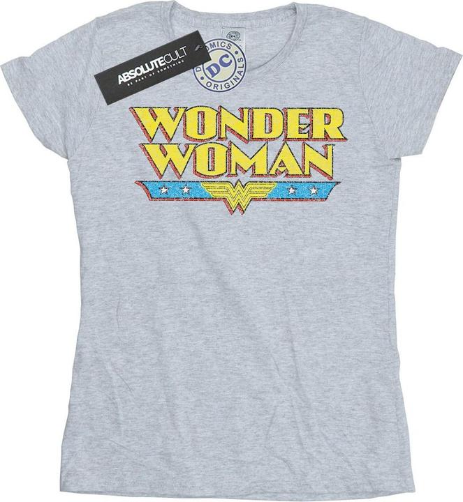 Wonder Woman Crackle Logo TShirt (S)