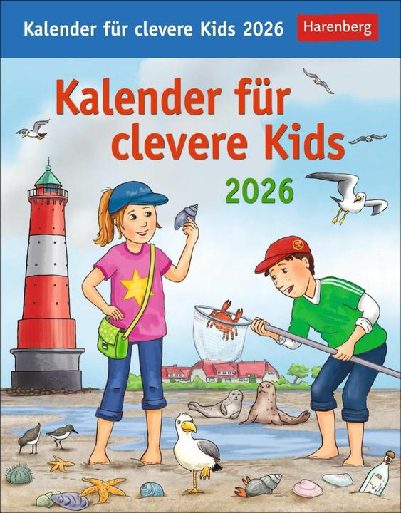 Image du produit Harenberg Kalender für clevere Kids Tagesabreisskalender 2026 (Allemand)