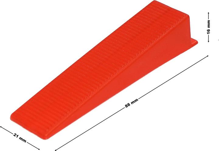 Produktbild XPOtool Fliesen Nivelliersystem Set 100 Fliesenkeile Nivellierzange Verlegehilfe