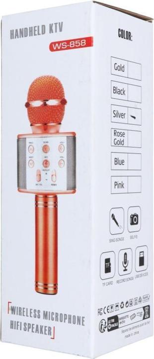 Produktbild OEM Other Computer Accessory Multimedia karaoke microphone CR58 black