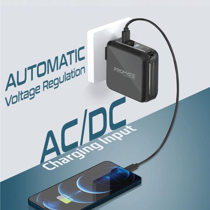 Produktbild ProMate PowerPack-PD20+ Powerbank 15000mAh (15000 mAh, 65 W)