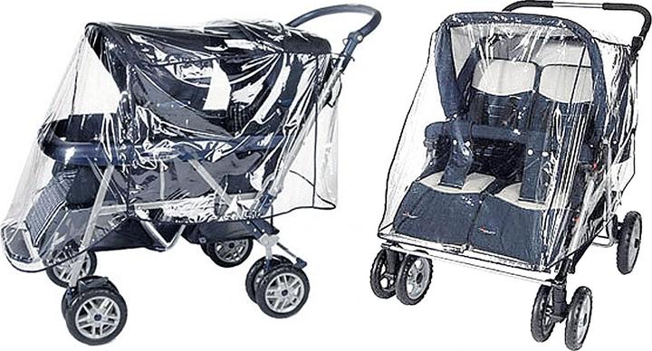 Image du produit Reer Voiture jumelée avec housse de pluie