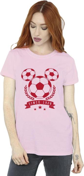 Immagine prodotto Disney Mickey Football Head Maglietta Ampia Donna (S)