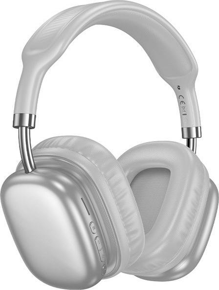 Hoco W52 Plus Tone Headset In-Ear Wireless Bluetooth Silber (46 h, Wireless)
