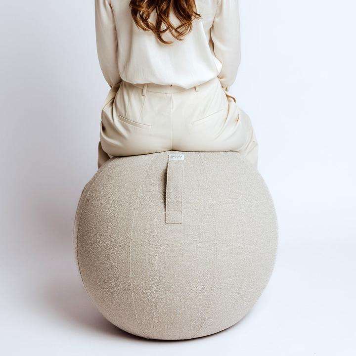 Actual product image Vluv Sitzball Bol Linen, Ø 60-65 cm (65 cm)