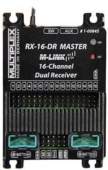 Actual product image Multiplex Receiver RX-16DR Master