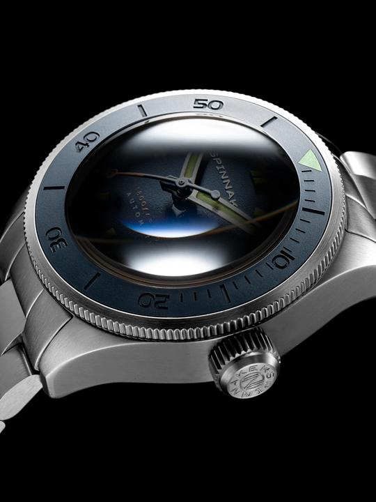 Immagine prodotto Spinnaker SP-5098-22 Picard Dark Cerulean Orologio subacqueo automatico 45mm 55ATM (Orologio sub, 45 mm)