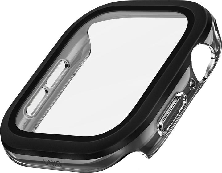 Uniq Case Voute for Apple Watch Series 10 46mm tempered glass black