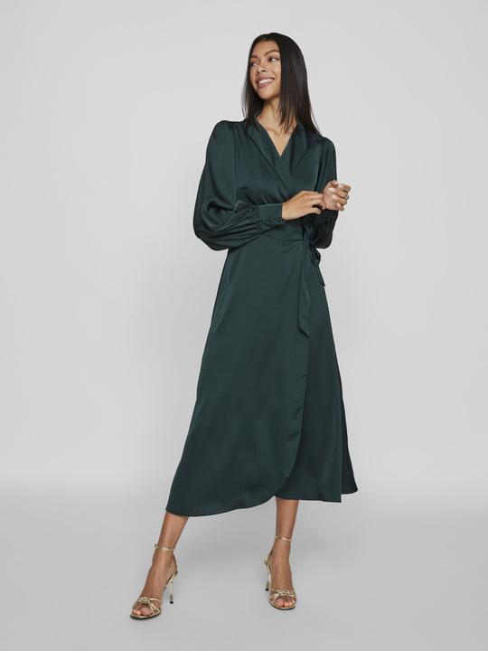 Produktbild Vila Langärmeliges Midi Wickelkleid (34)