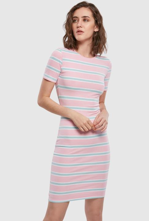 Actual product image Urban Classics Ladies Stretch Stripe Dress (S)