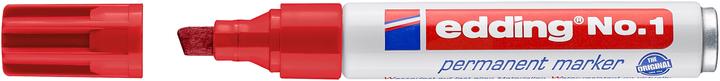 Produktbild Edding Permanent Marker No. 1 (Rot, 1 mm, 1 x)