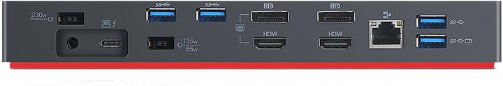 Produktbild Lenovo 40AN0230CH ThinkPad Thunderbolt 3 Dock (USB-A, Thunderbolt, 1 Ports)