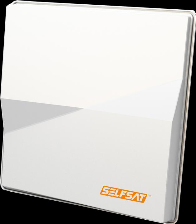 Produktbild Selfsat H50M4, Flachantenne mit Quad LNB 6° für Astra & Hotbird 4 Teilnehmer (Flachantenne, 33.70 dB, DVB-S / -S2)