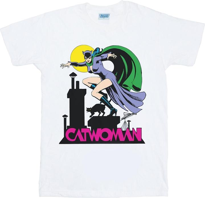 Catwoman Text Logo TShirt Mädchen