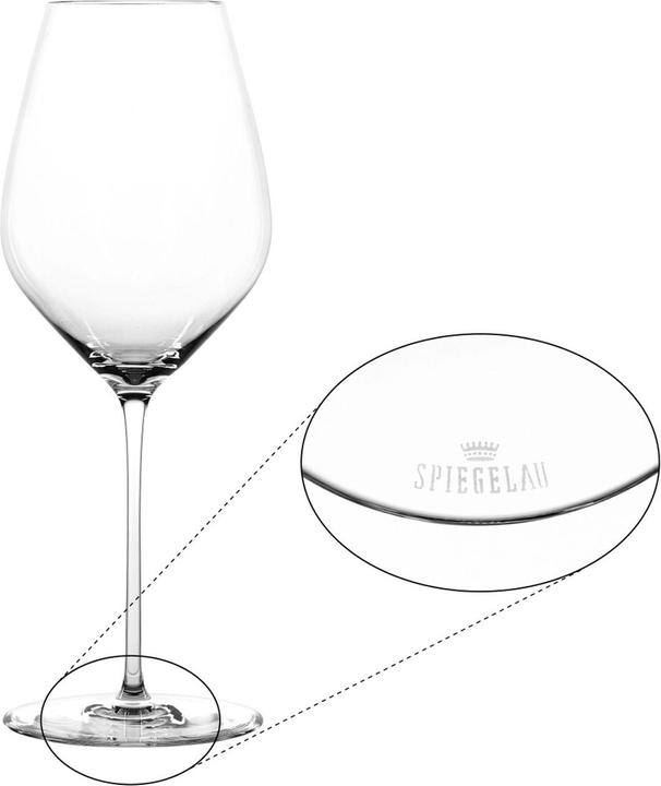 Produktbild Spiegelau Hi-Lite Universalgläser (51 cl, 2 Gläser, Weissweingläser)