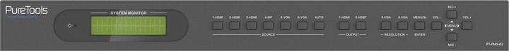 Image du produit Puretools Commutateur matriciel PT-PMS-62 Multiformat HDBaseT
