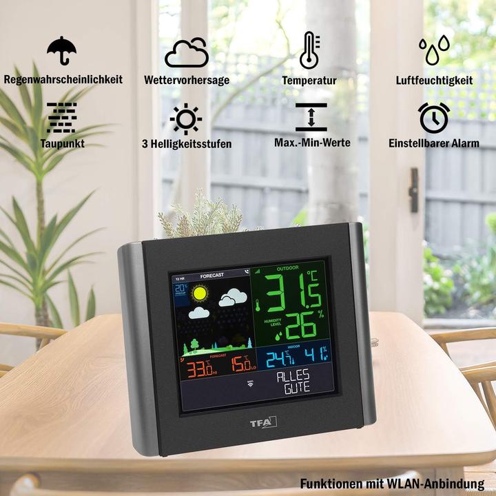 Produktbild TFA VIEW METEO Funk-Wetterstation