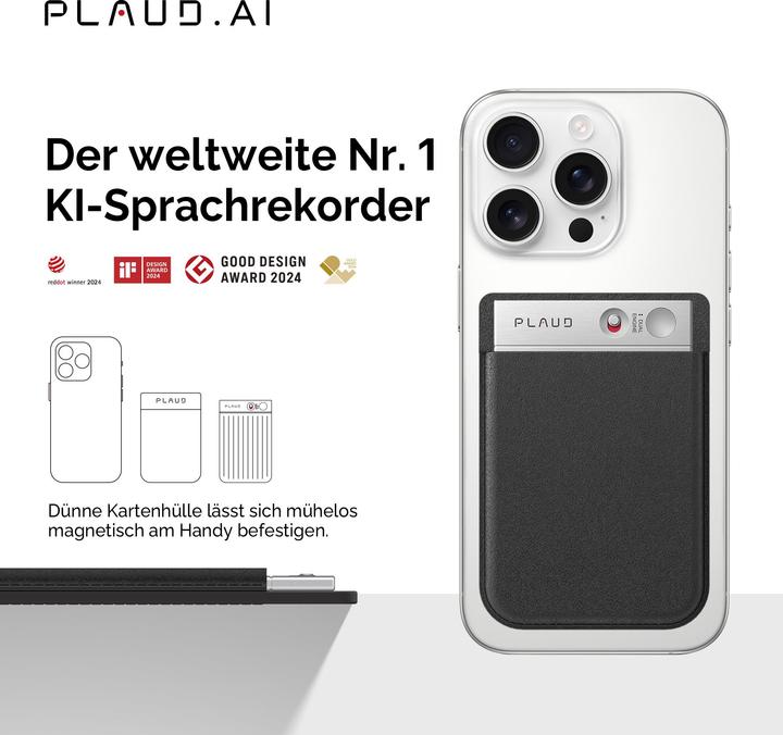 Image du produit Plaud Note Enregistreur AI (64 Go)