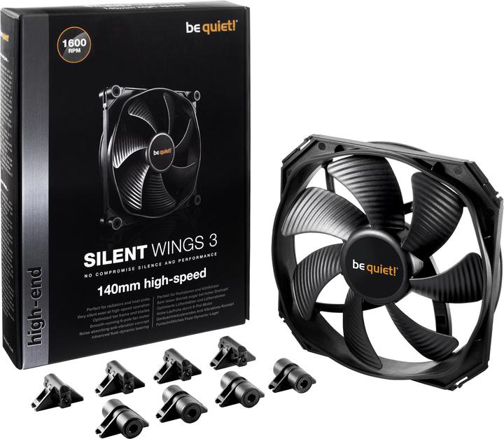 Produktbild be quiet! SilentWings 3 High-Speed (140 mm, 1 x)