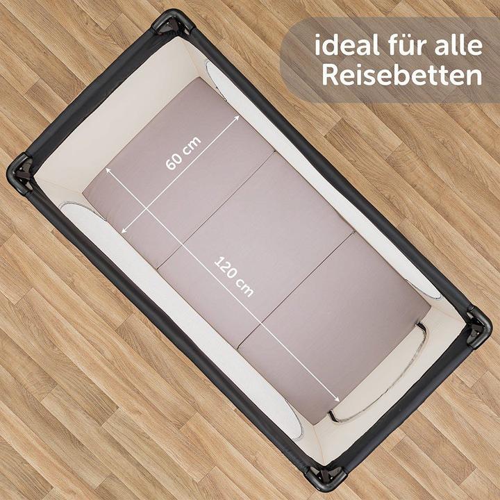 Actual product image Alvi Travel bed mattresses Travel bed mattress comfort - 60 x 120 cm / height 6 cm