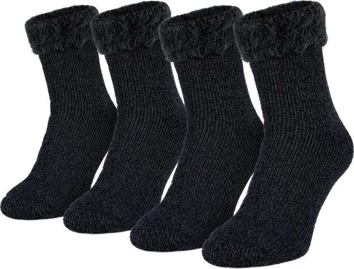 Actual product image Black Snake fleecy (pack of 4, One size)