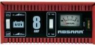 Image du produit Absaar Chargeur de batterie (6V, 12V, 8 A)