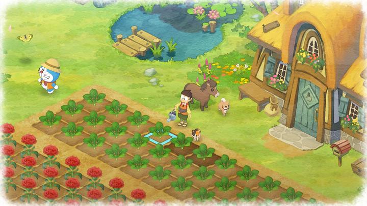 Actual product image Bandai Namco Doraemon Story of Seasons (PS4, Multilingual)