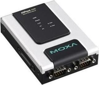 Actual product image Moxa NPORT 6250 - 2-port RS-232422485 to Ethernet secure device server