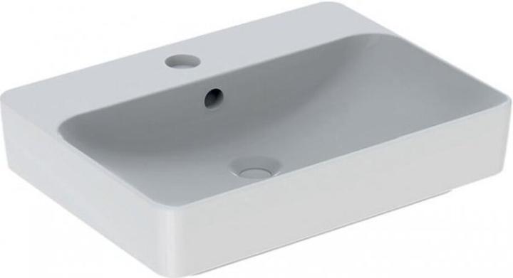 Image du produit Geberit Keramag VariForm Lavabo à poser rectangulaire, 600x450mm, avec trou pour robinet, avec trop-plein (185 mm, 600 mm)