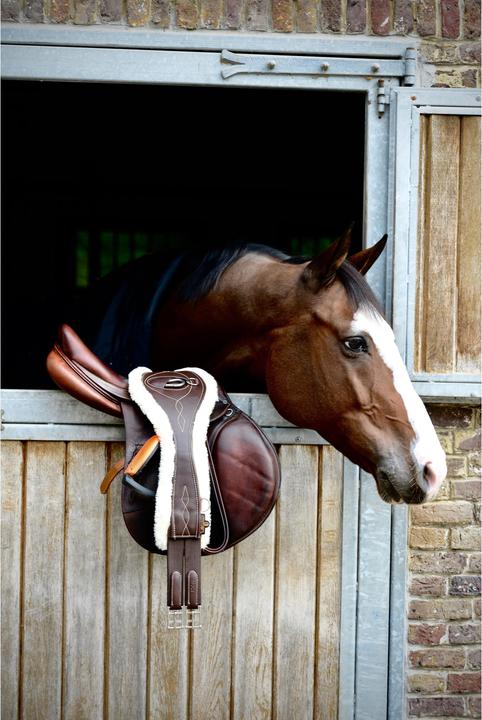Produktbild Kentucky Horsewear Langgurt anatomisch mit künstl. Schaffell