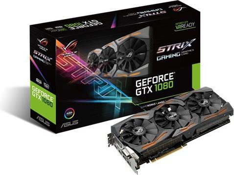 Produktbild ASUS GeForce GTX 1080 STRIX 8G GAMING (8 GB)