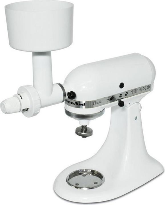 Image du produit Messerschmidt Dispositif de broyage des grains avec cône de broyage en acier pour robot KitchenAid
