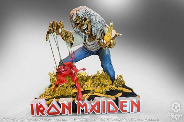 Knucklebonz 3D Vinyl: Iron Maiden - The Number of the Beast Statue