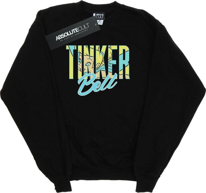 Disney Tinker Bell Wording Infill Sweatshirt Mädchen