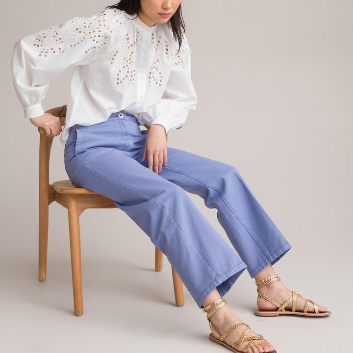 Produktbild La Redoute Collections Geflochtene Sandalen Signature aus Leder (42)
