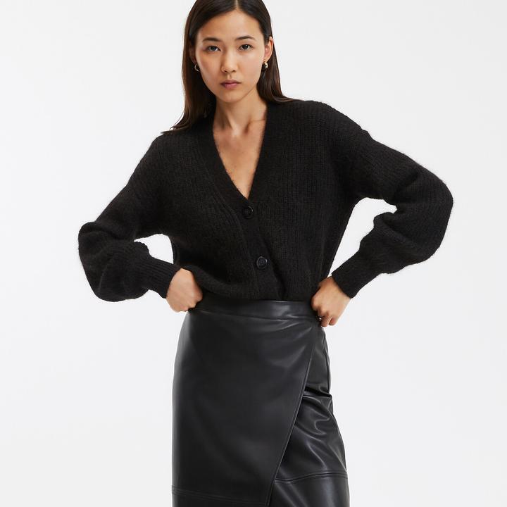 Produktbild La Redoute Collections Strickjacke mit V-Ausschnitt Signature GILDAS (M)