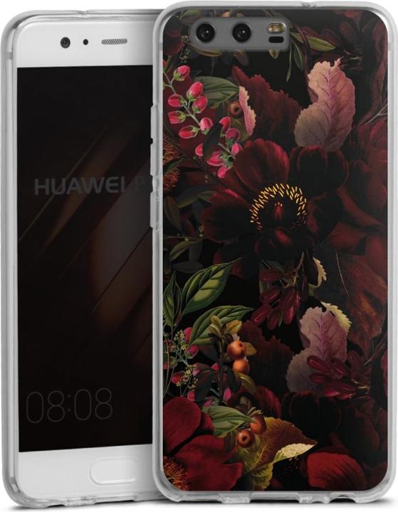 DeinDesign Silikon Hülle für Huawei P10 Handyhülle Case Smartphone Schutzhülle Blumen Utart Wiese (Huawei P10)