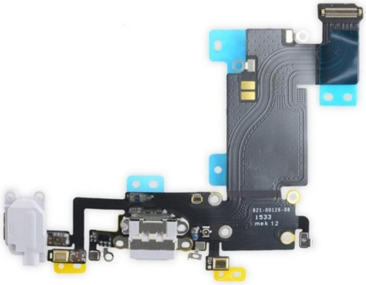 Image du produit Foxconn iPhone 6S Plus Lightning Dock Connector Audioflex micro gris (IPhone 6S Plus)