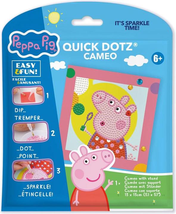 Produktbild Diamond Dotz Diamond Painting Peppa Pig Seifenblasen