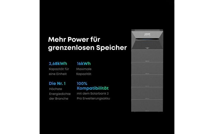 Produktbild Anker Solix Solarbank 3 E2700 Pro